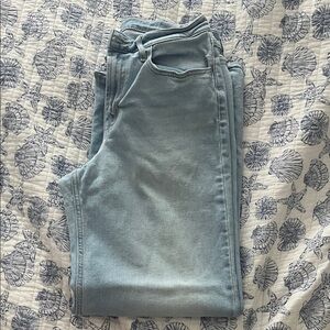 Old Navy Blue Flare Wide Leg Jeans
